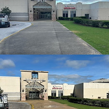 Commercial-Concrete-Pressure-Washing-Belk-at-Eastdale-Mall-in-Montgomery-Alabama 1