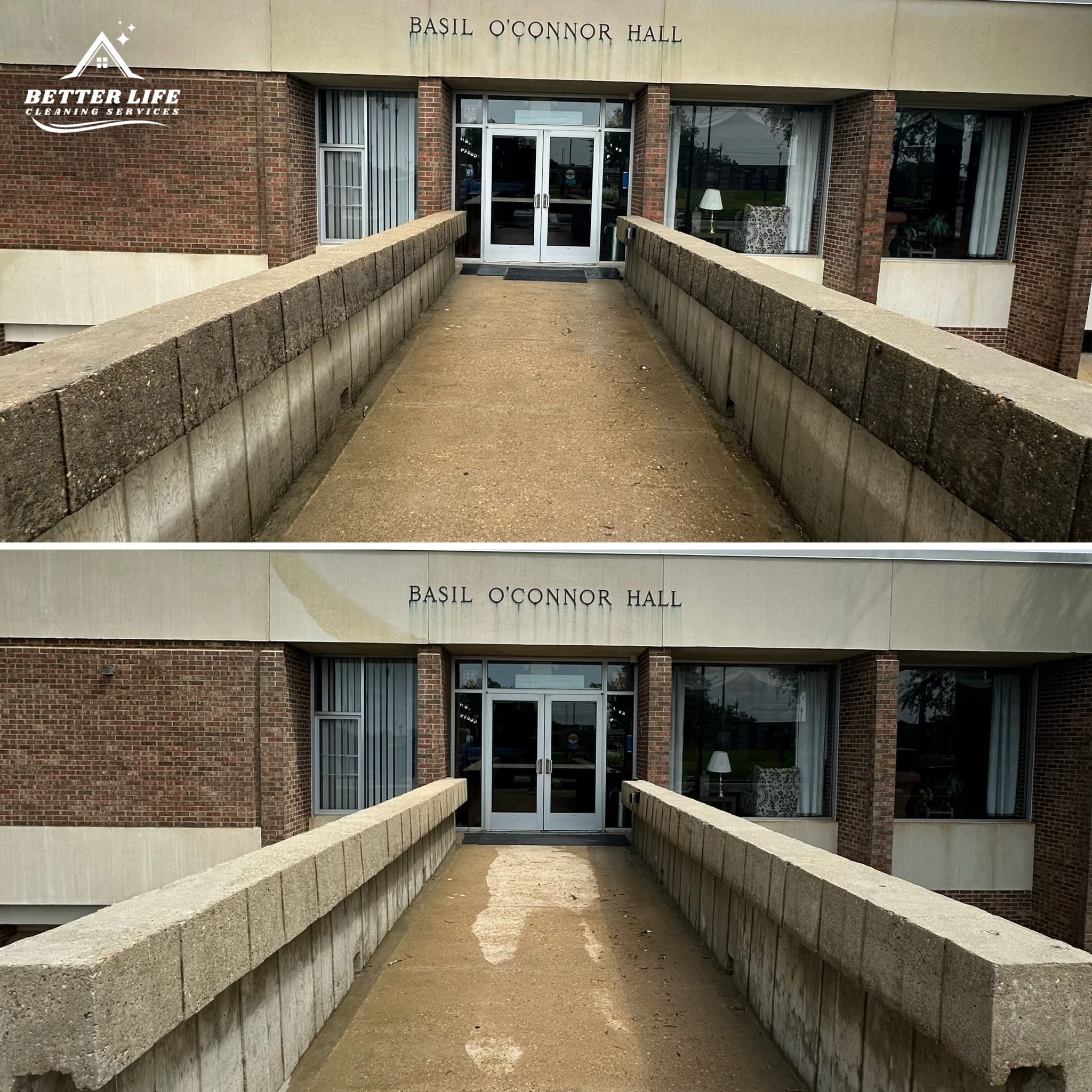Tuskegee University Building Wash & Concrete Cleaning | Tuskegee, AL